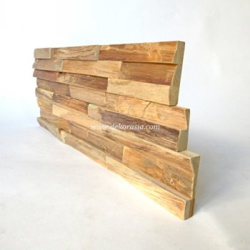 Wood Wall Flooring / www.teakwallcladding.com Indoor wood wall cladding / wood wall flooring is way to add a feature wall to an interior, residential as well as commercial