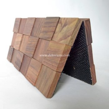 Wood Wall Flooring / www.teakwallcladding.com Indoor wood wall cladding / wood wall flooring is way to add a feature wall to an interior, residential as well as commercial